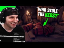 TROLLING PIRATES AT FORTS IN SEA OF THIEVES