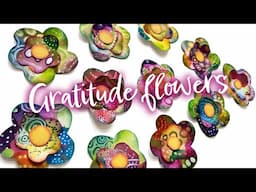 DIY Gratitude flowers 🌸🌼