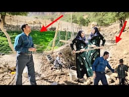 When the past comes back;  Ashraf's confrontation with her ex-husband