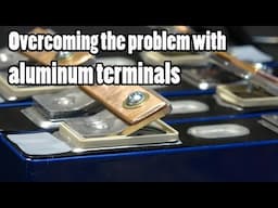 Make battery terminals for LiFePO4 50Ah prismatic cells