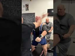 Big bald dude gets slapped #shorts #funny #motivation