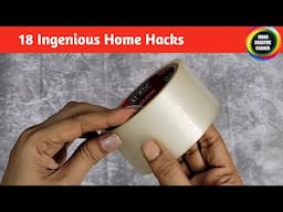 18 Clever ways to Repurpose Waste Materials at Home | Home Organization ideas | Hacks