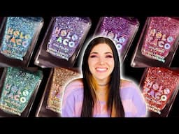 Holo Taco Pixel Perfect Nail Polish Swatch and Review || KELLI MARISSA