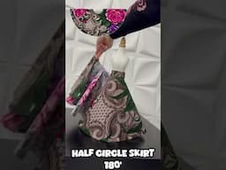 5 Different Circle Skirts #shorts #sewing #umbrellaskirt #circleskirt #costura #coser #stitching