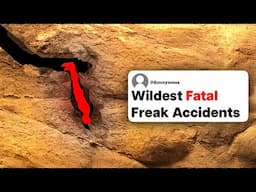 What's The Wildest Freak Accident You've Seen End in Death?