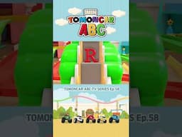 Learn fruits names and sounds | Tomoncar ABC Series Ep58 #1minTomoncar #Shorts #automobile