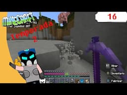 Minecraft sUPERVIVENCIA Haciendo estacion bosque rosa csp 16 temp 2 - kaza013