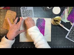 Mixed Media Monday! - Jazzing Up Tags with MM Mediums!