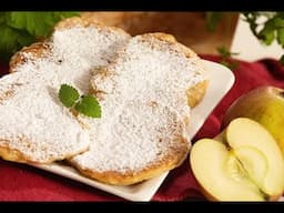 "Goldene Apfelpancakes auf traditionelle Art – So einfach geht’s"