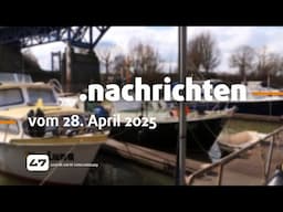STUDIO 47 .nachrichten | 28.04.2025 | RUHRORTER YACHTCLUB SOLL RÄUMEN