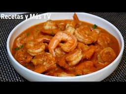El Secreto Mejor Guardado de Los Chefs Para Que Tus Camarones en Salsa Te Queden Riquisimos