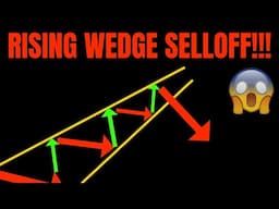 🔥RISING WEDGE SELLOFF! MUST WATCH SPY, NQ, ES, QQQ, NVDA, AAPL, & TSLA PREDICTIONS! 🚀