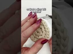 Crochet Any Size Plant Cozy Easily! 🌿 #crochet #plantcozy #diycrafts #customcrochet