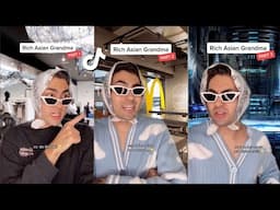 Rich Asian Grandma Justyngee Tiktok Compilation 💸 | @justyngee TikToks