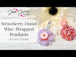 Let's Make Adorable Donut Themed Pendants