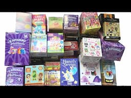 Blind Box Unboxing: Snoopy Re-ment, Rainy Lune Frog Plush Aphamau Mystery MeeMeow Nanci's Dream TWST