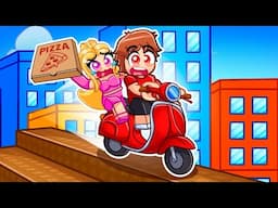 Roblox Pizza Delivery With MY CRAZY FAN GIRLS...