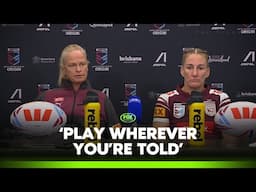 Brigginshaw on needing to win back-to-back games in NSW | Maroons Press Conference | Fox League