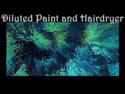 From Simple Acrylic Pour To Beautiful Underwater Painting! -Part One-