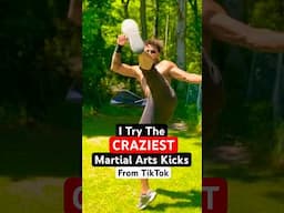 I Try The Most CRAZIEST Martial Arts Kicks From TikTok! #martialarts #shorts