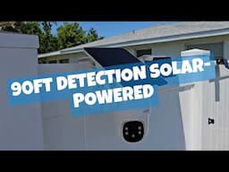 Can A Solar Security Camera Detect Motion at 90ft Day and Night In 2025?