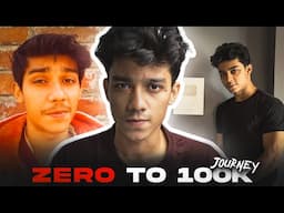 I Spent 7 YEARS to Reach 100k SUBSCRIBERS on Youtube