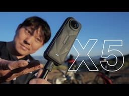 Insta360 X5 | 1/1.28" Sensors & Swappable Lenses!