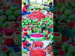 500 Kg Watermelon Milkshake #shorts