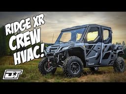 2025 Kawasaki RIDGE XR Crew Limited HVAC Detailed UTV Overview