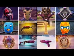All Boss Fights, Mythic, Exotic & Special Weapons - Fortnite Chapter 6 Season 3
