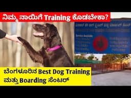 ಬೆಂಗಳೂರಿನ Best Dog Training ಮತ್ತು Boarding ಸೆಂಟರ್ | Dog Training School | 94832 65298