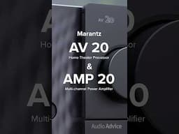 NEW Marantz AV20 and AMP20 are here!