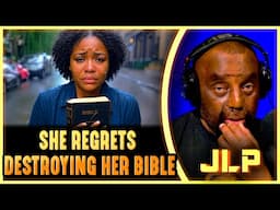 Woman DESTROYS 100-Year-Old Bible – JLP’s Shocking Response!