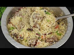 Yakhni Mutton Pulao | Bakra Eid Special Mutton Pulao | Old Delhi Mutton Pulao