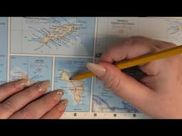 ASMR ~ Bonaire, Netherlands History & Geography ~ Soft Spoken Map Tracing Google Earth