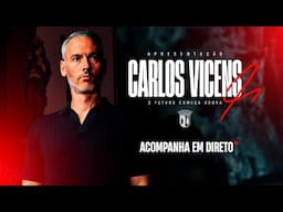 Apresentação Carlos Vicens | O Futuro Começa Agora ✨