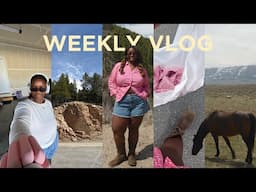life in wyoming | settling in, the rodeo, health & fitness update & more! (a very chatty vlog)