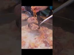 Famous！Pork knuckle Stew/必吃美食！基隆紀家豬腳原汁專家 #streetfood #taiwanesefood