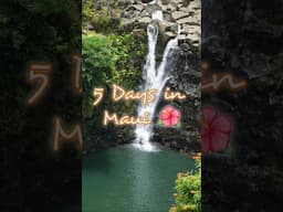 Maui in 5 Days! Steal this incredible itinerary for your trip!