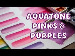 Watch Me Test Stunning Pink and Purple Paints!