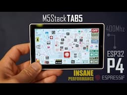 Introducing Tab5: ESP32-P4 Powerhouse for Makers!