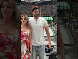 Arbaz Patel & Nikki Tamboli Snapped At Andheri #shorts