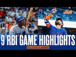 Brandon Nimmo Ties Carlos Delgado for Mets Record
