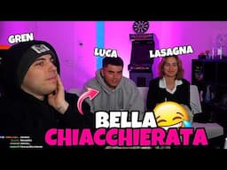 UNA BELLA CHIACCHERATA CON LUCA CAMPOLUNGHI E LASAGNA!!👑🎪