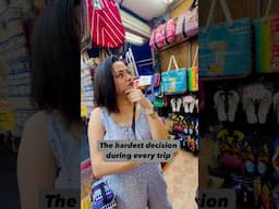 Hardest decision you take on vacations🏖️ #funny #shortsfeed #shortsviral #shorts #shortsvideo