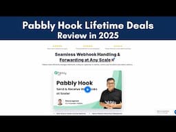 Pabbly Hook Lifetime Deal – Streamline Your Webhook Management Tools in 2025