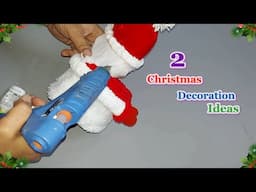 2 Economical Christmas home decoration idea from simple materials | DIY Budget Friendly craft idea🎄