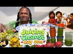 Juicing cleanse day one ￼