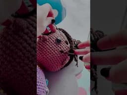 Crocheting a Meekah Doll! 💜💛#meekah #blippi #crochet #craft #crafts #craftideas #creative #forkids