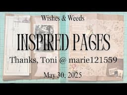 Auction Haul & Making Inspired Journal Pages - inspo by marie121559 (IG) May 30, 2025